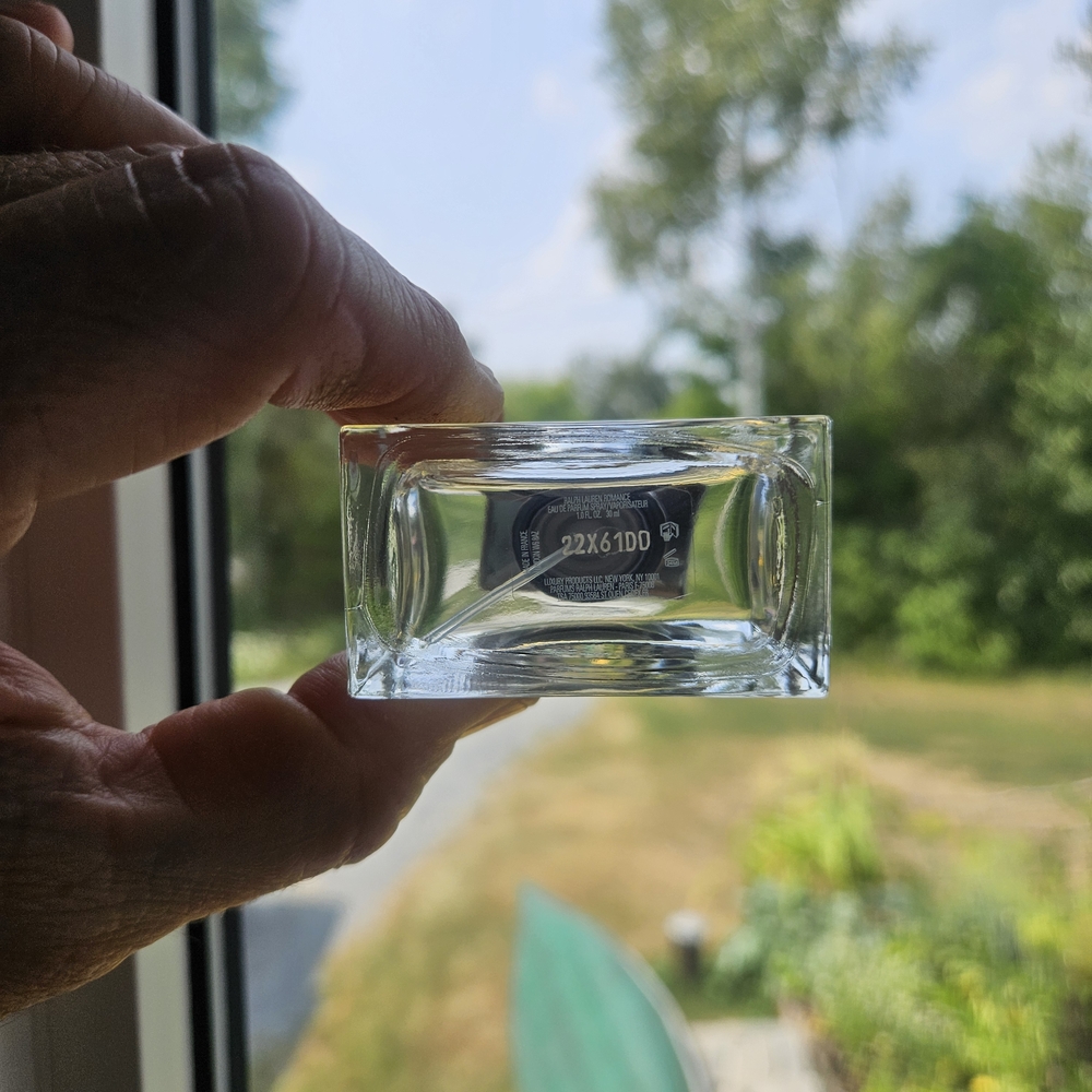 Polo by Ralph Lauren Clear Glass Display Block